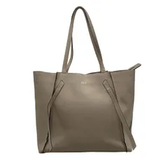 PELLE BORSA(ペレボルサ) ショルダーバッグ - ダークグレー レザー