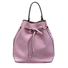 FURLA(フルラ) ハンドバッグ コスタンザ ピンク 巾着型 レザー