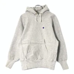 90年代 USA製 Champion チャンピオン REVERSE WEAVE リバースウィーブ スウェットパーカー グレー(メンズ M)中古 古着 V9349
