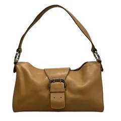 TOD'S(トッズ) ショルダーバッグ - ライトブラウン レザー