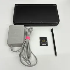 【初期化済み/動作品】 Nintendo 3DS LL SPR-001 任天堂 ニンテンドー 本体 ブラック 充電器付き　ゲーム機　DL1