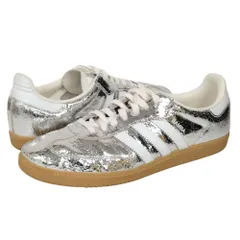 ADIDAS アディダス 品番 JR0035 SAMBA OG サンバ シルバー スニーカー サイズUS13=30cm 正規品 / 53223