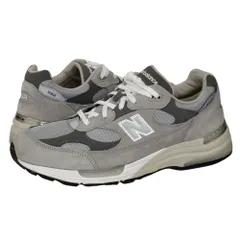 NEW BALANCE ニューバランス U992 GY USA製 スニーカー グレー サイズUS12=30cm 正規品 / 53225