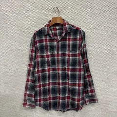 ユニクロ カジュアル 長袖 CHECK シャツ M A02805