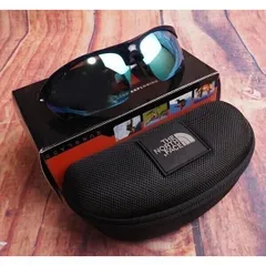 新品正規 ノースフェイス 海外限定 MERCURY ミラーレンズ ポリカーボネート サングラス 56□16-127 ネイビー(NAV) ケース付