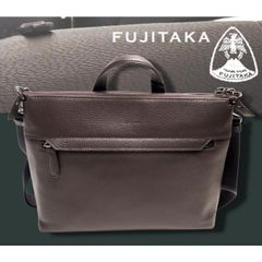 新品 FUJITAKA エキストラシリーズ レザーショルダーバッグ Ⓗ - メルカリ