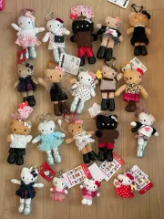 ハローキティ ぬいぐるみ キーホルダー コレクション
