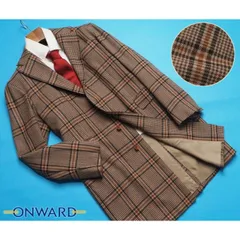 新品18.7万円 オンワード樫山×伊勢丹 House of Tailor 日本製 尾州・国産生地 ウール ステンカラーコート46茶 8942414