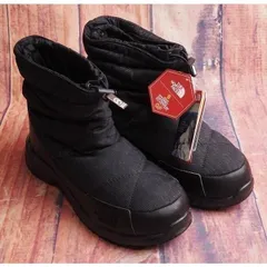 新品正規品 ノースフェイス SUMMITシリーズ グースダウン×VX中綿 M BOOTIE SHORT EX ブーティー/ブーツ メンズ25cm黒(MBK)