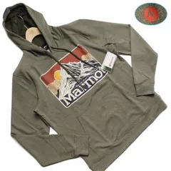 新品正規 Marmot マーモット USA企画 天竺ジャージー Mountain Peaks フーディー/パーカー メンズ105(XL)カーキ(KH) TSF0001のサムネイル