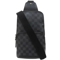 ルイ・ヴィトン ダミエ グラフィット アベニュースリング ボディバッグ