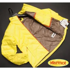 新品正規27800円 Marmot マーモット 海外限定 700フィルパワー グースダウンジャケット レディース90(S)イエロー(13) 直営店購入 PAW317のサムネイル