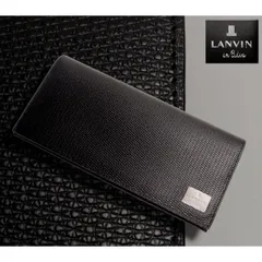 新品正規1.8万円 LANVIN en Bleu ランバン オン ブルー ハイデ 長財布 黒(BLK) 581605のサムネイル