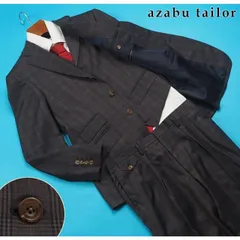 新品サンプル azabu tailor 麻布テーラー 秋冬『Loro Piana ロロピアーナ AUSTRALIS』Super150S スリーピーススーツ46A(A5)茶 0728-116