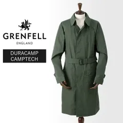 ​【美品/英国製】GRENFELL ウール バルマカーンコート 38 カーキ 2025年最新】GRENFELL メンズ ステンカラーコートの人気アイテム