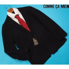 新品定価3.1万円 COMME CA MEN コムサメン カノコジャケットM黒(05) 15JI04