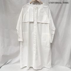 慈雨 SENSO UNICO ギャザーデザインワンピース 40 アシンメトリー