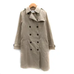 ナチュラルビューティーベーシック NATURAL BEAUTY BASIC トレンチコート スプリングコート ロング丈 ライナー付き S ベージュ /SM50