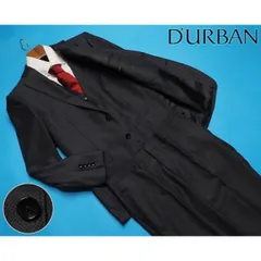 新品 STUDIO by DURBAN ダーバン 秋冬総裏 Super100'S ウール100% ジオメトリック柄 スリーピース スーツA5濃灰(97) 0402273