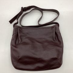 A2362 イザック イタリアンシープレザーショルダーバッグ ハーフムーン 