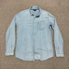 176 トミーヒルフィガー デニム シャツ
