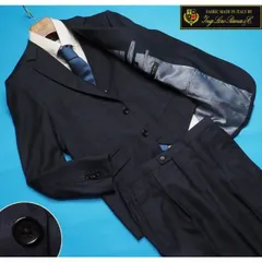 新品16.7万円 azabu tailor 麻布テーラー 秋冬『Loro Piana ロロピアーナ AUSTRALIS』Super150S スリーピーススーツ 46A(A5)紺 0915-026