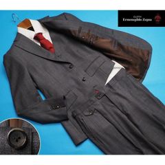 希少／極美品 ゼニア最高級生地ライン【トロフェオ カシミヤ】スーツ
