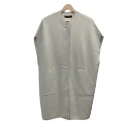 HIROKO KOSHINO(ヒロココシノ) コート サイズ38 M レディース - ベージュ 半袖/ニット/春/秋