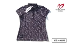 新品｜未使用｜マスターバニーエディション｜MASTER BUNNY EDITION｜千鳥格子柄半袖ポロシャツ｜レディースゴルフウェア｜1
