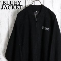 希少》BLUEKY☆ブルゾン M デカロゴ ブラック 黒色 JK215 - メルカリ