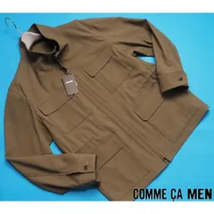 新品定価5.3万円 COMME CA MEN コムサメン バイオプラスチック サファリブルゾンMカーキ(20) 23BG03のサムネイル