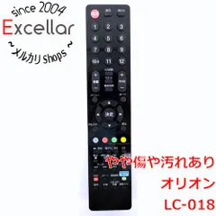 [bn:13] ORION　テレビ用リモコン LC-018　本体いたみのサムネイル