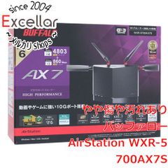 BUFFALO Wi-Fiルーター 無線LAN親機 WXR-5700AX7S - メルカリ