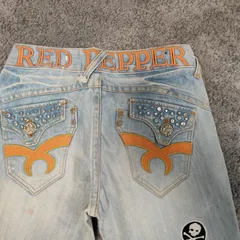 RED PEPPER　レッドペッパー  【サイズ】  28　ジーンズ　JEANS　デニムパンツ　ジーパン　DENIM　レディース　中古　古着