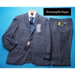 極美品 XL相当 シルク混 本家ゼニア トロフェオシルク スーツ 付属品