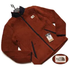 新品正規 ノースフェイス USA企画 CAMPSHIRE FULL ZIP ボアフリース/ジャケット メンズUS:M JPN:L ブラウン(BRI) 直営店購入