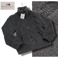 新品正規 ノースフェイス ホワイトレーベル 海外限定 スタンドネック SHERPA2 ボアフリース/ジャケット メンズ2XL グレー(DGY)