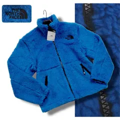 新品正規 ノースフェイス ホワイトレーベル 防風裏地付き SHERPA LINING 6 ボアフリース ジャケット メンズL ブルー(BLU)