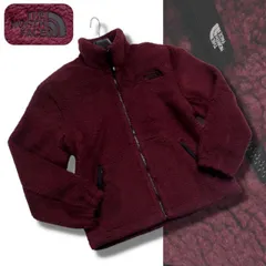 新品正規 ノースフェイス ホワイトレーベル 防風裏地付き SHERPA LINING 7 ボアフリース ジャケット メンズLパープル(PUR)