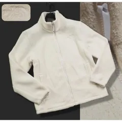 新品正規 ノースフェイス ホワイトレーベル 海外限定 COMFY 1 ジップアップ ボア フリース/ジャケット メンズXLクリーム(CRE)