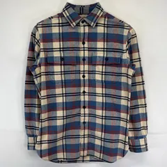 古着 エルエルビーン L.L.Bean 長袖シャツ ネルシャツ チェック柄 胸ポケット アウトドア コットンシャツ S マルチカラー メンズ