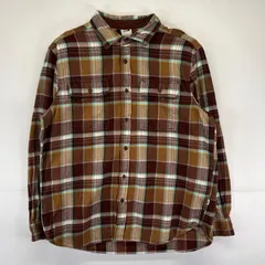 古着 ザ・ノースフェイス THE NORTH FACE 長袖シャツ 大きいサイズ ネルシャツ アウトドア 胸ポケット XL マルチカラー メンズ