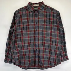 古着 エルエルビーン L.L.Bean 長袖シャツ 大きいサイズ ボタンダウン チェック柄 ネルシャツ XL マルチカラー メンズ
