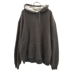 Champion チャンピオン 長袖 スウェットパーカー XL チャコールグレー メンズ 古着