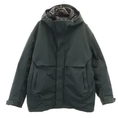 UNIQLO +J ユニクロ プラスジェイ 長袖 ハイブリッドオーバーサイズ ダウンパーカー M カーキ メンズ 古着