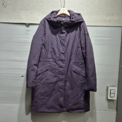 MILLET ミレー ゴルフウェア パープル PURPLE フード付き ロング丈 ダウンコート