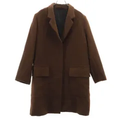 MARGARET HOWELL マーガレットハウエル 日本製 ウールコート 1 ブラウン レディース 古着