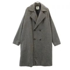 nano&co ナノアンドコー ウールブレンド コート F ブラック系 メンズ 古着