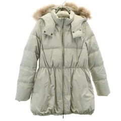theory luxe セオリーリュクス ダウンコート 38 グレージュ系 レディース 古着