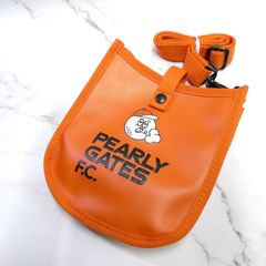 PEARLY GATES F.C. ゴルフ用ポーチ オレンジ - メルカリ